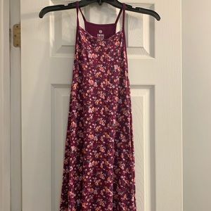 floral swing dress